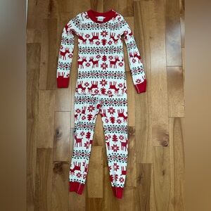 Hanna Andersson Dear Deer Reindeer Pajama Set